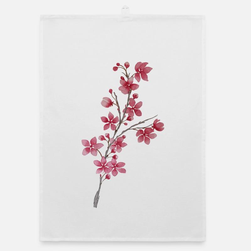 Cherry Branch Organic dish towel