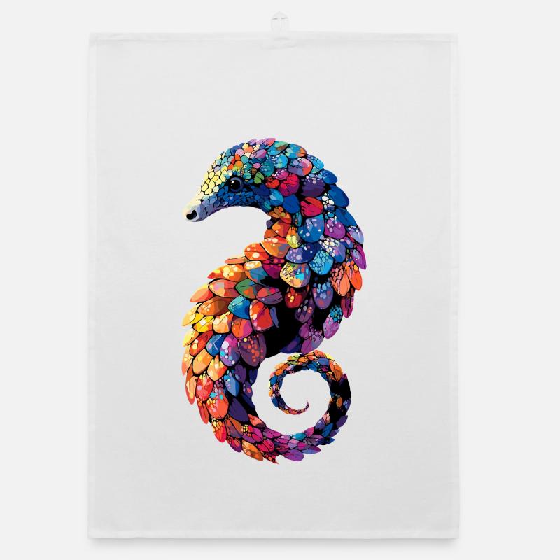 Pangolin Pangolin Pine Cone Pangolins Organic dish towel