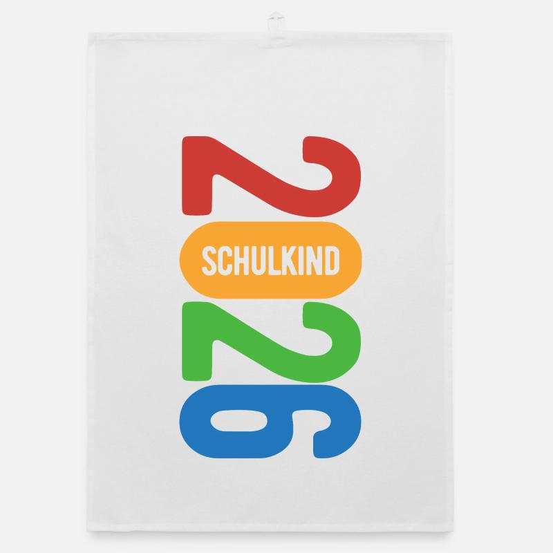 Schulkind 2026 - Einschulung - Erstklässler Organic Geschirrtuch