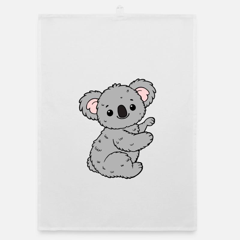 Koala Koalabär Organic Geschirrtuch