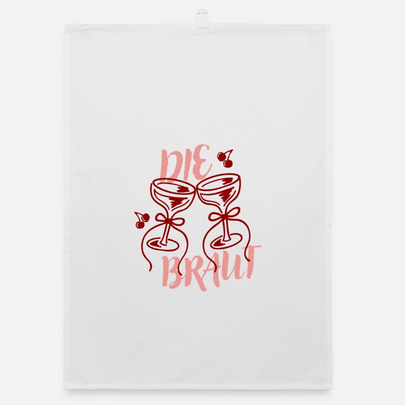 The Bride – Cherry Jars Organic dish towel
