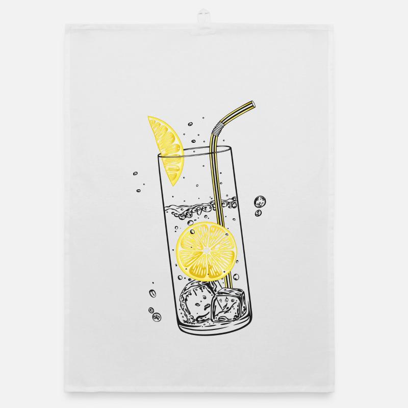 Zitronen Limonade Sommer Limo Torchon bio