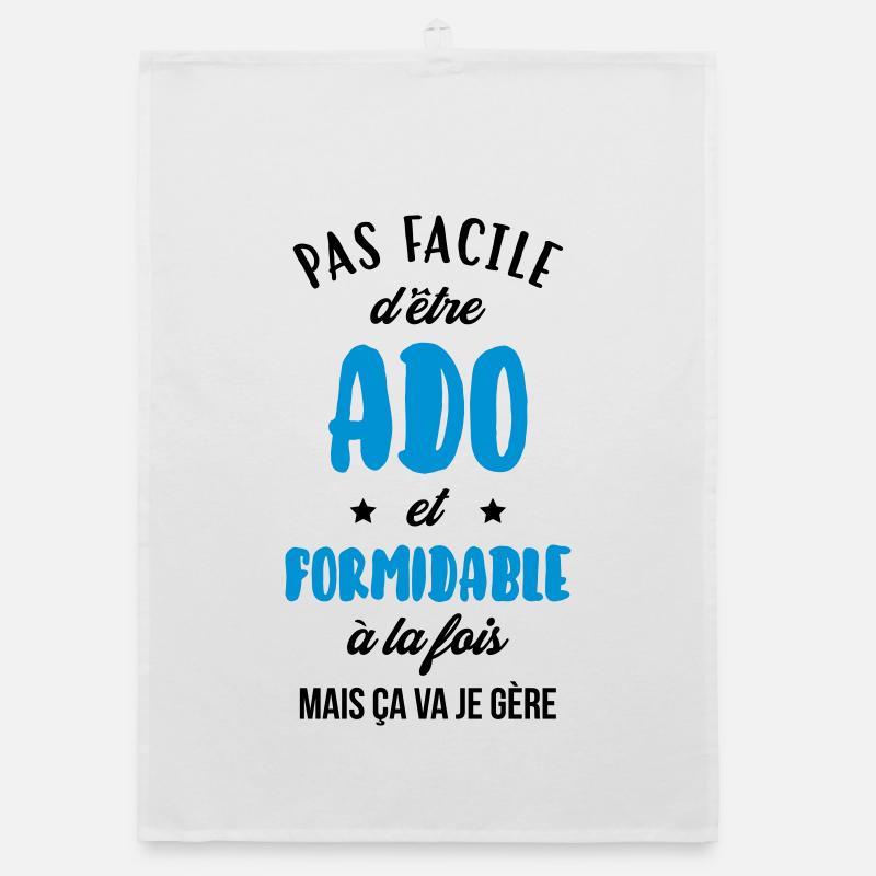 adolescent / enfant / ado / adolescente Torchon bio