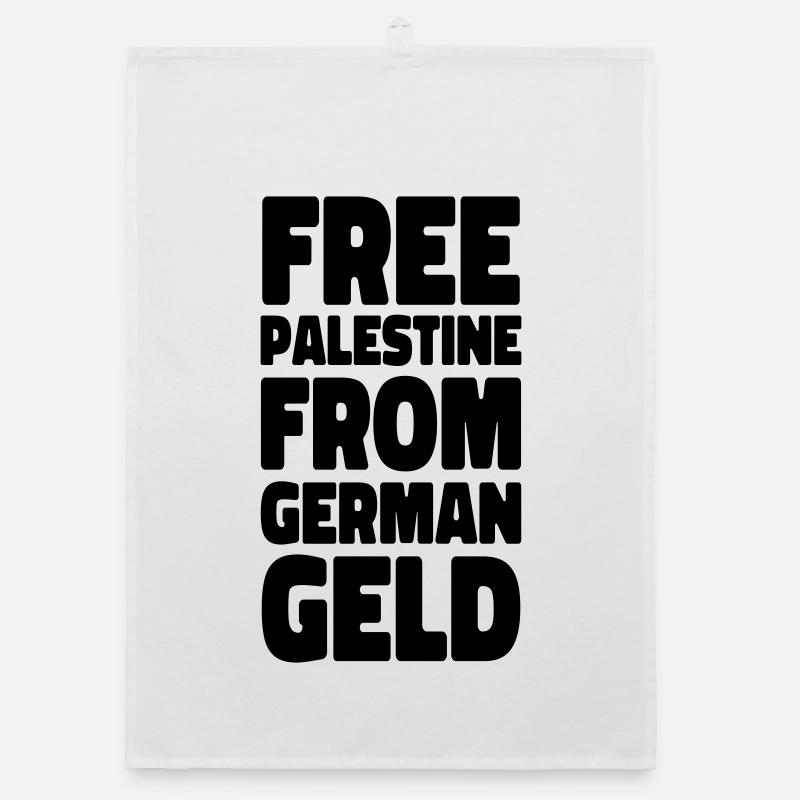 solidarity with Israel Organic dish towel