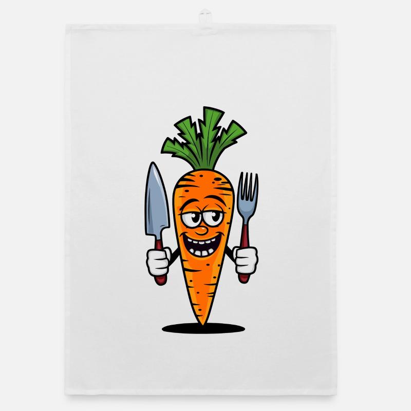 Karotte Organic Geschirrtuch