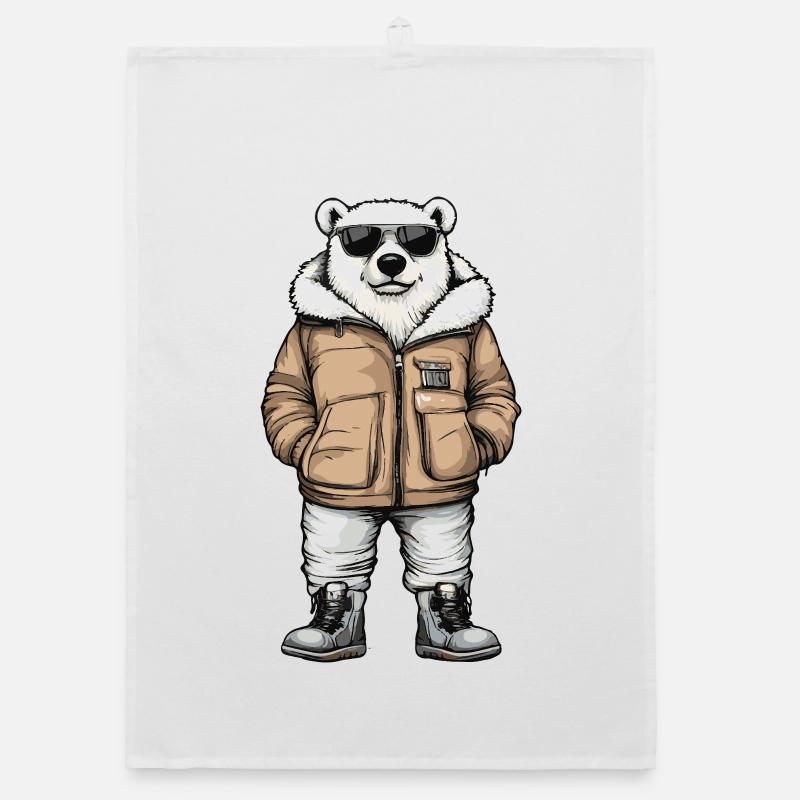 Eisbär Cool Winter Organic Geschirrtuch