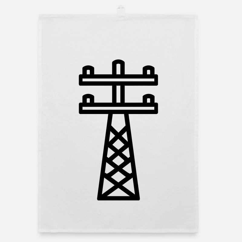 poteau électrique Torchon bio