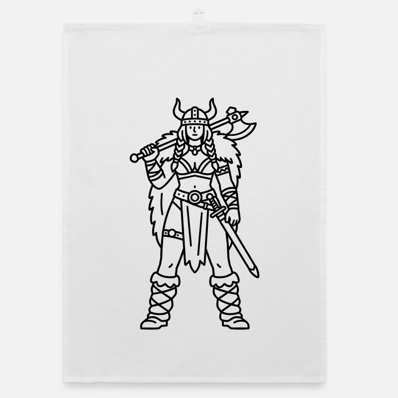 Épouse viking Torchon bio