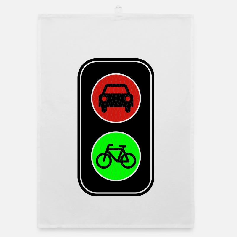 Vert pour le vélo Torchon bio