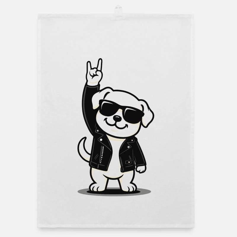 Chiot rock 'n' roll Torchon bio