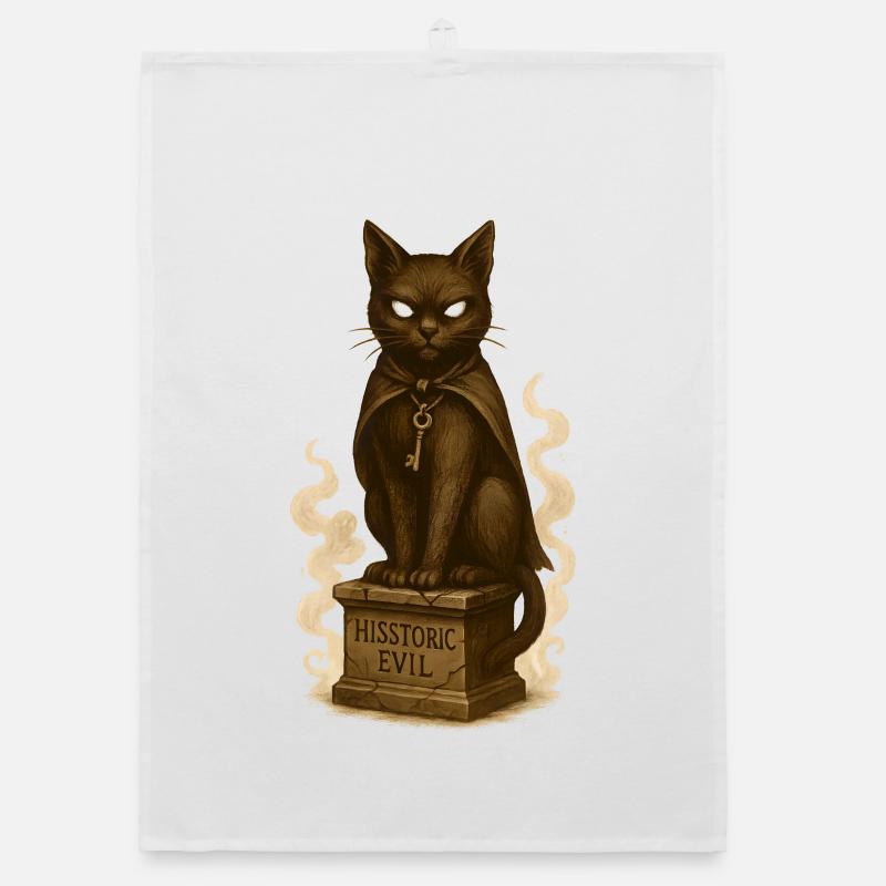 Masque Magique Chat Noir Torchon bio