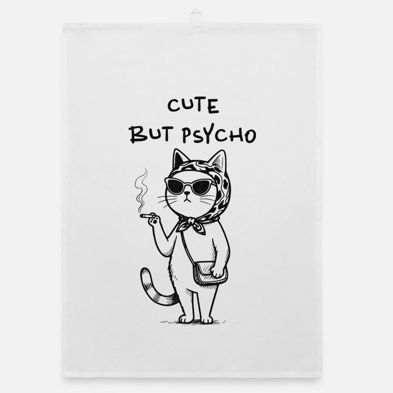 Mignon mais psychopathe Torchon bio