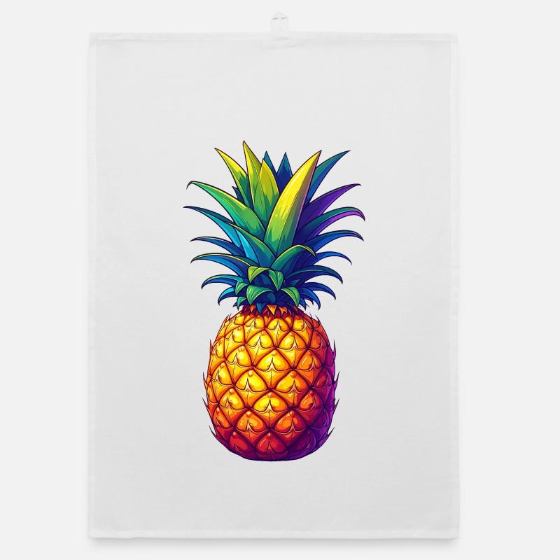 Pineapple Organic dish towel
