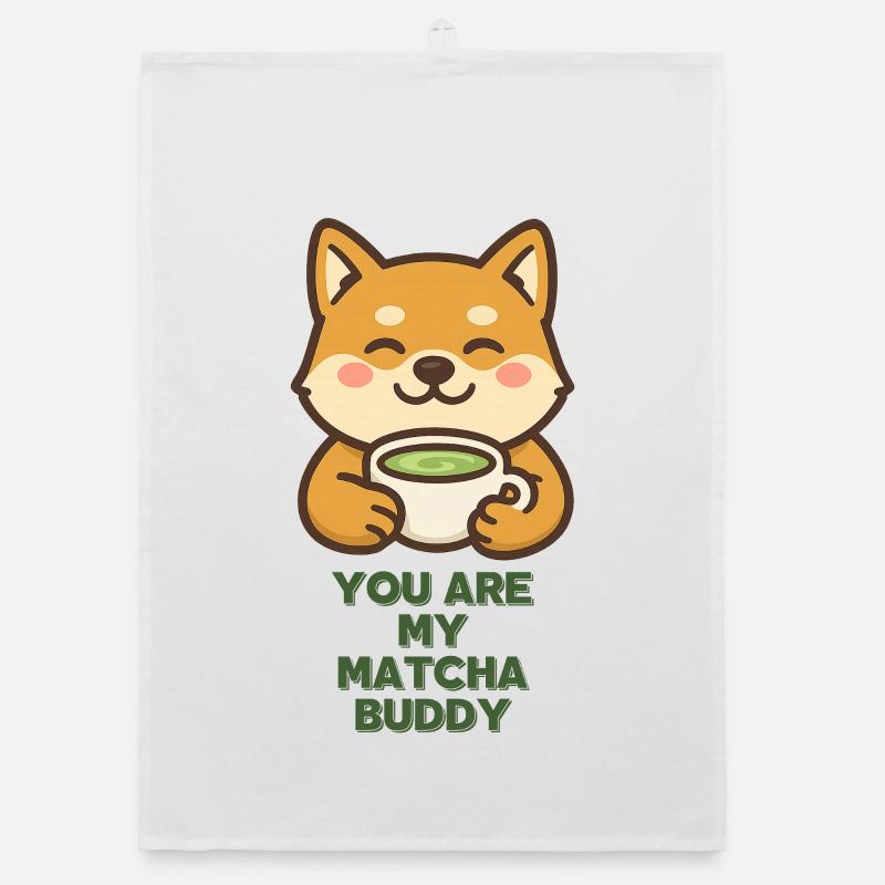 Matcha Buddy - Chien Torchon bio