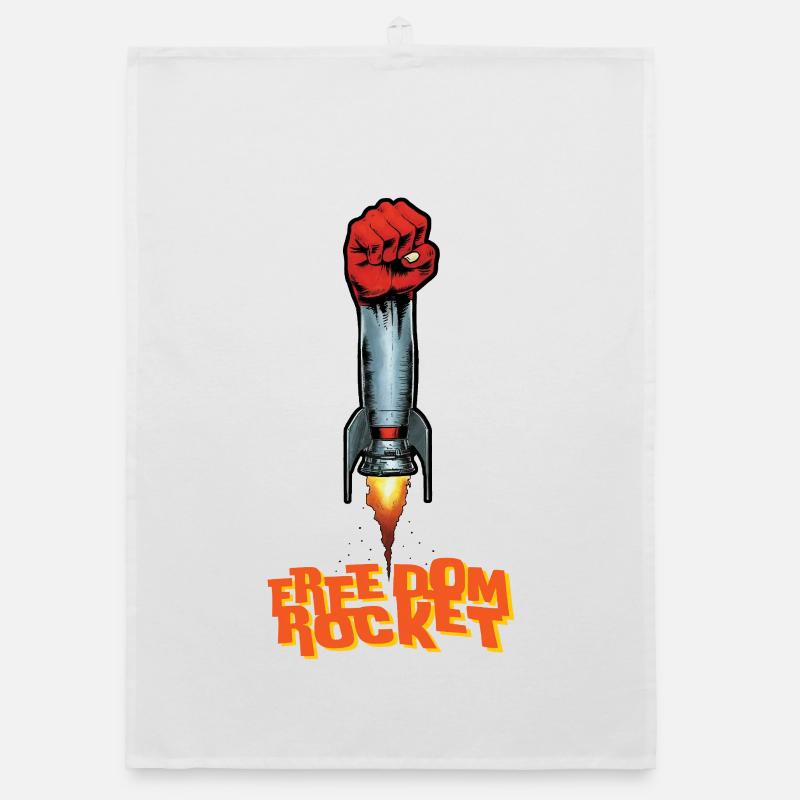 ROCKET FIGHT - freedom & rights Torchon bio