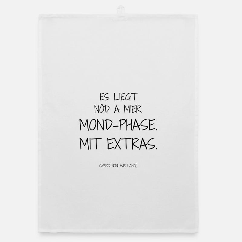 Statement design – irony meets everyday life Organic dish towel