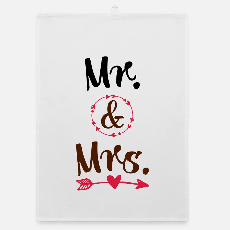 Hochzeit Organic Geschirrtuch