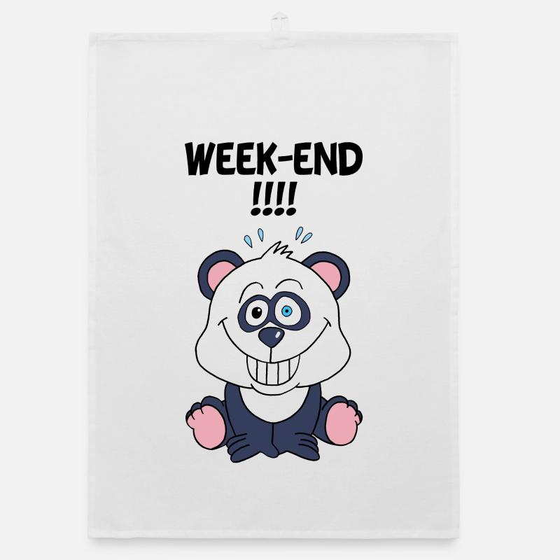 Le week-end du panda Torchon bio