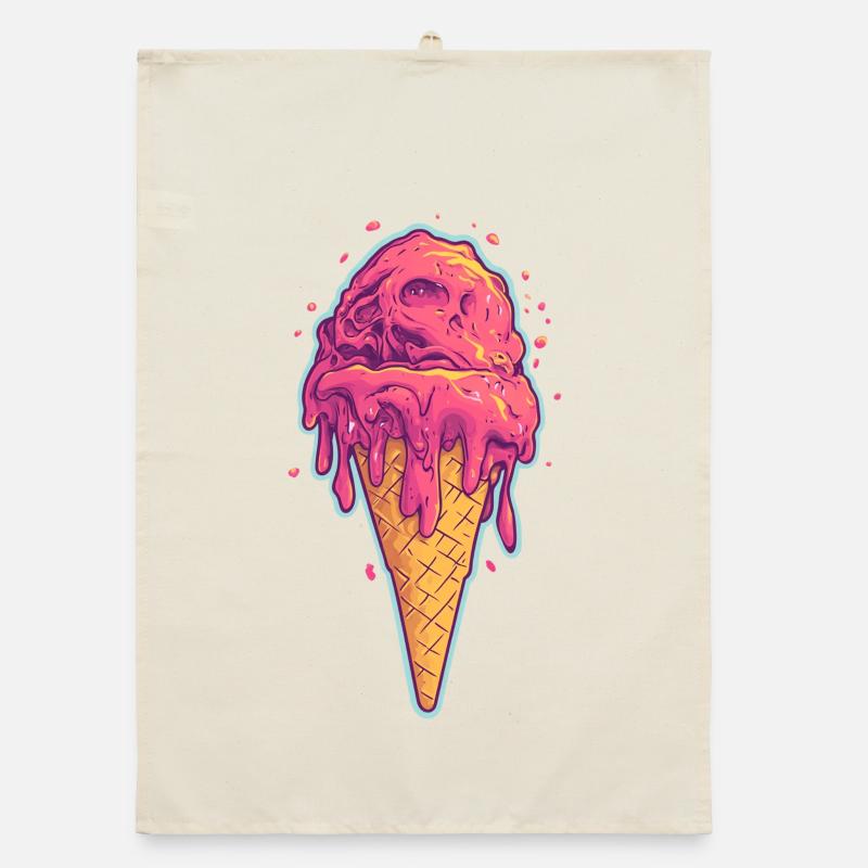 Eiscreme Eis Organic dish towel