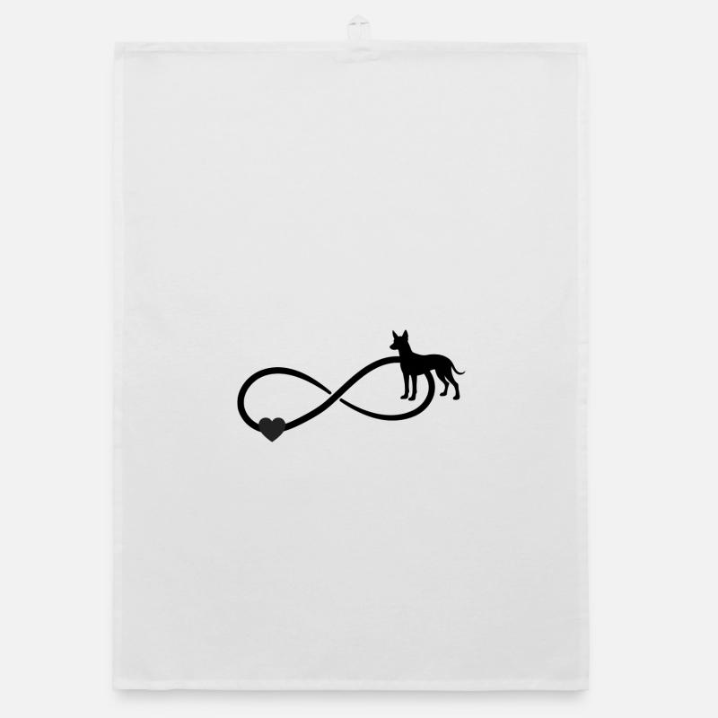Xoloitzcuintle Infinity Organic dish towel