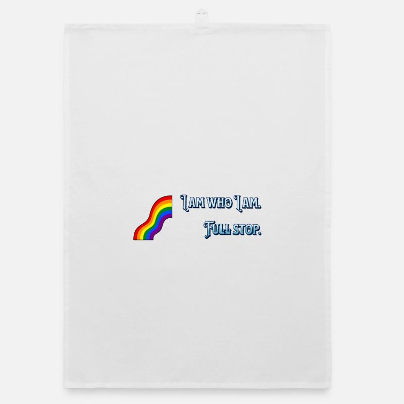 I am what I am Organic dish towel