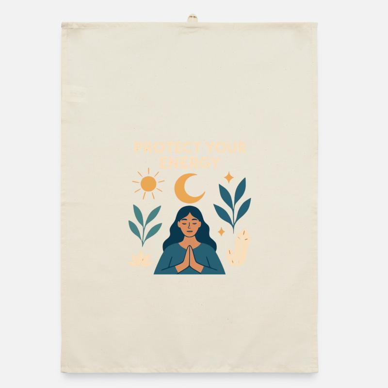 Protecting Your Energy – Meditative Power Organic dish towel