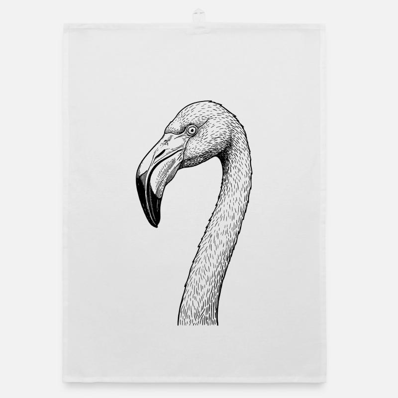 Flamingo Organic dish towel