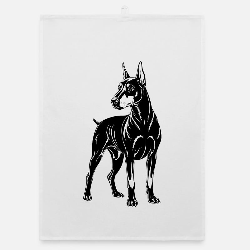 Dobermann Organic Geschirrtuch