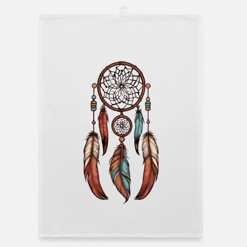 Dream Catcher Organic dish towel