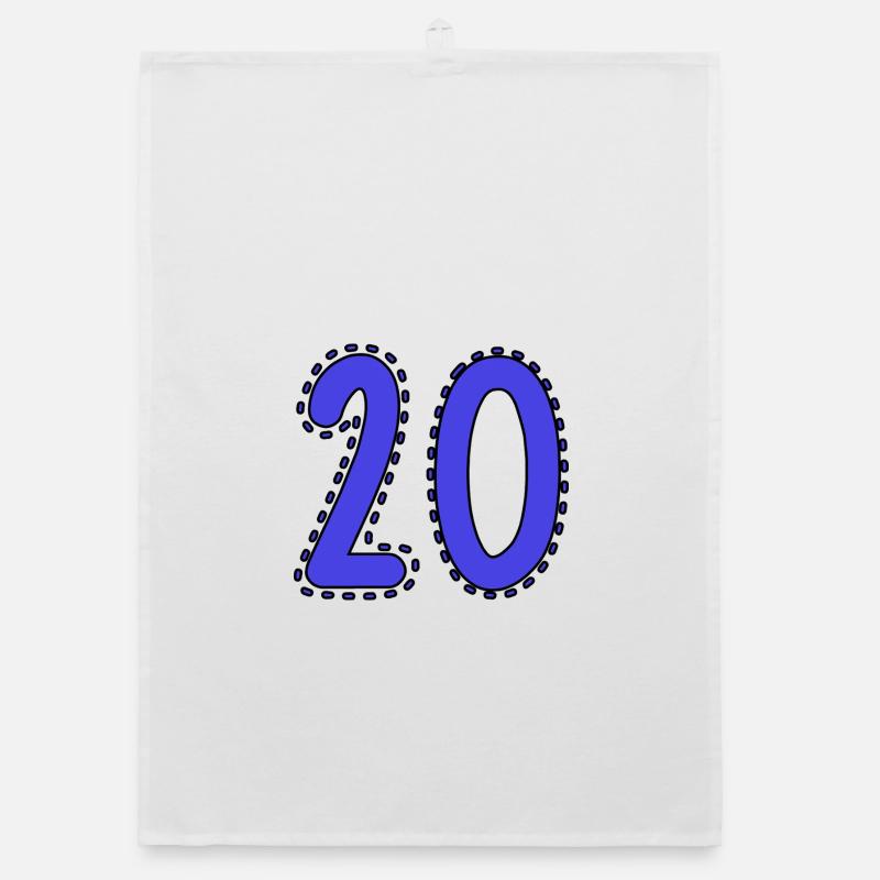 20. 20th ANNIVERSARY. 20 YEARS ANNIVERSARY. 20 YEARS. Organic dish towel