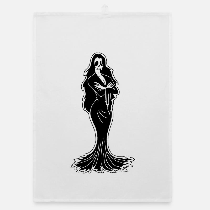 Dark creature Organic dish towel