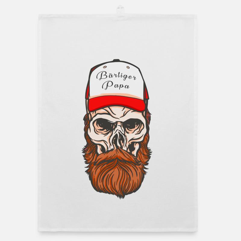 Bearded Dad Organic dish towel