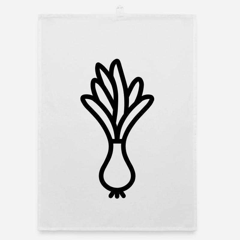 leek Organic dish towel