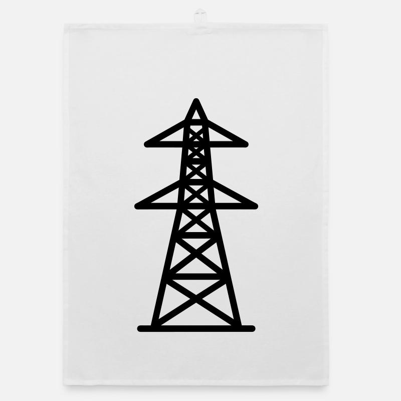 pylône électrique Torchon bio