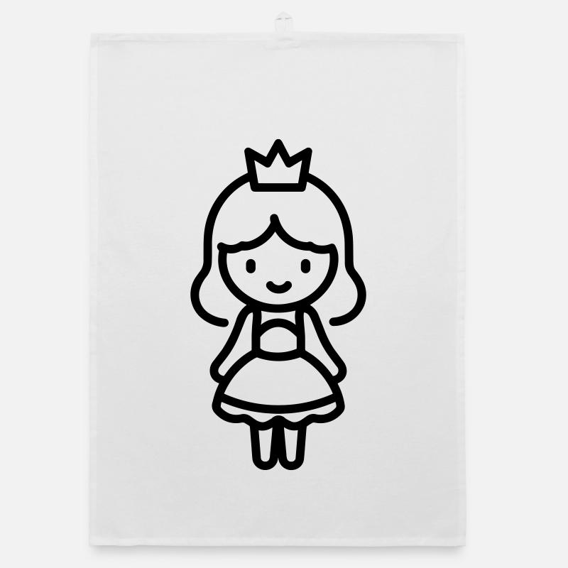 Prinzessin Organic Geschirrtuch