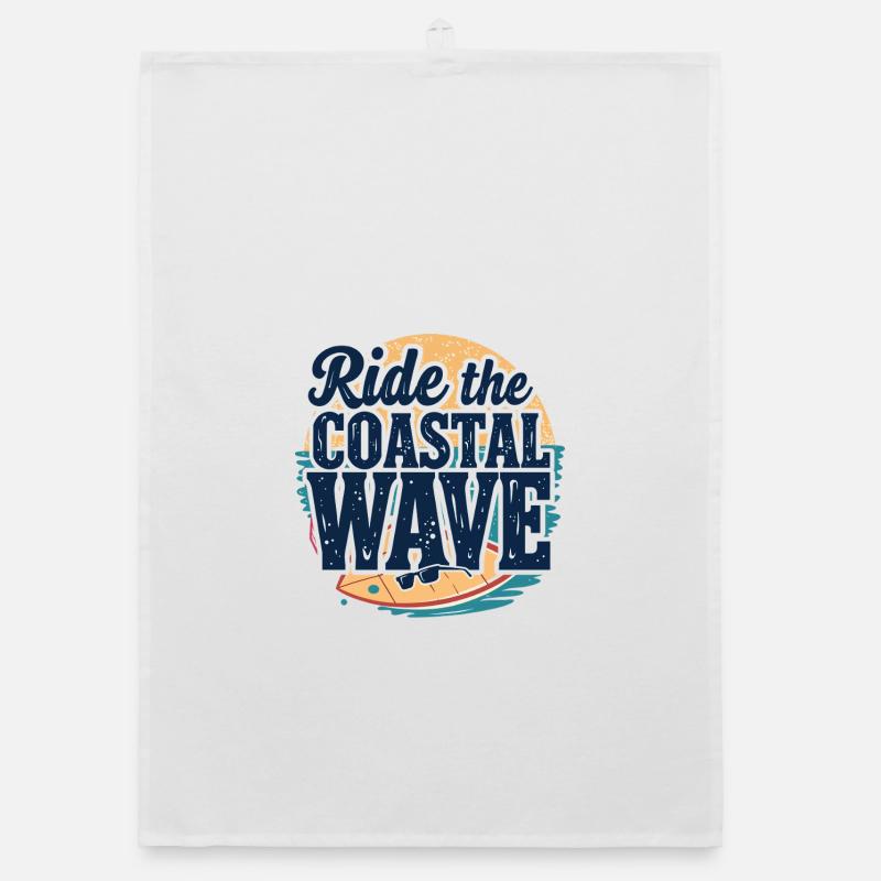 Surf Surf Vacances à la plage Côte Mer Torchon bio