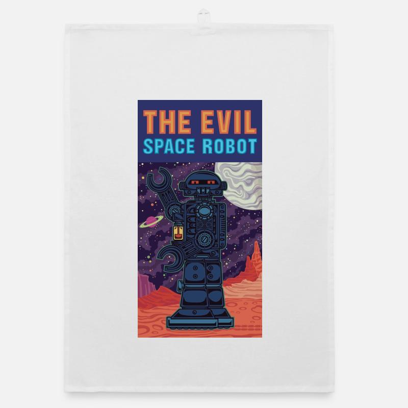 The Martian Space Robot Organic dish towel