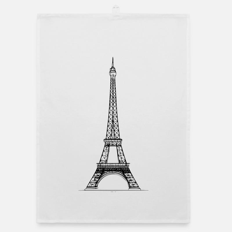 Tour Eiffel Torchon bio