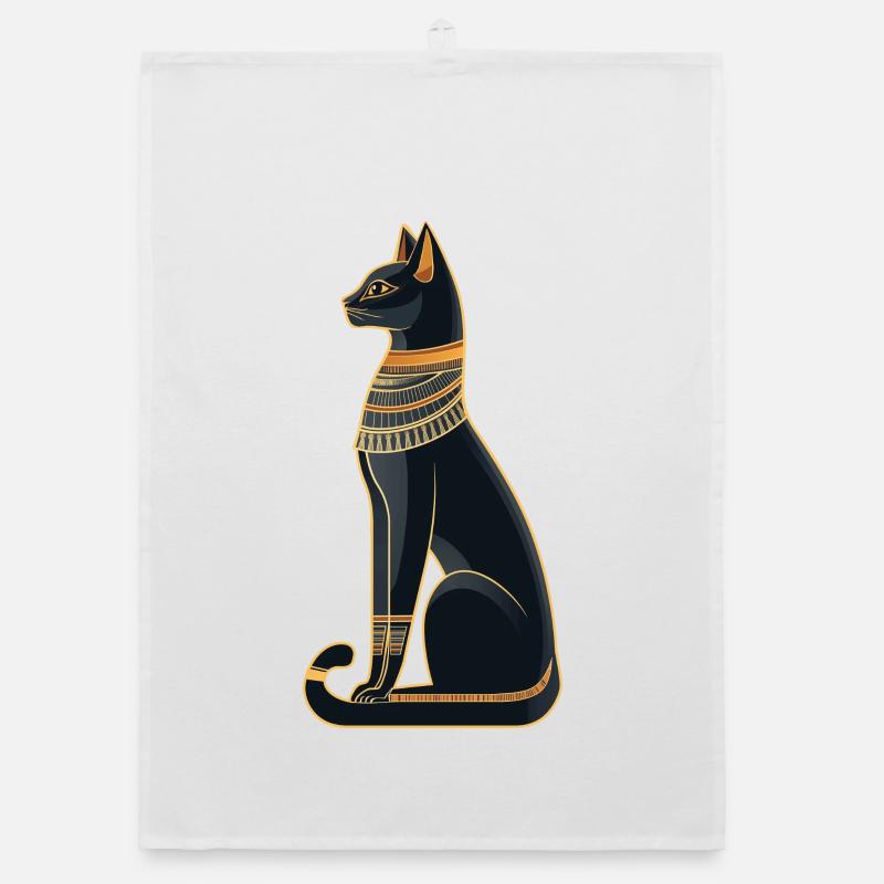 Chat égyptien Torchon bio