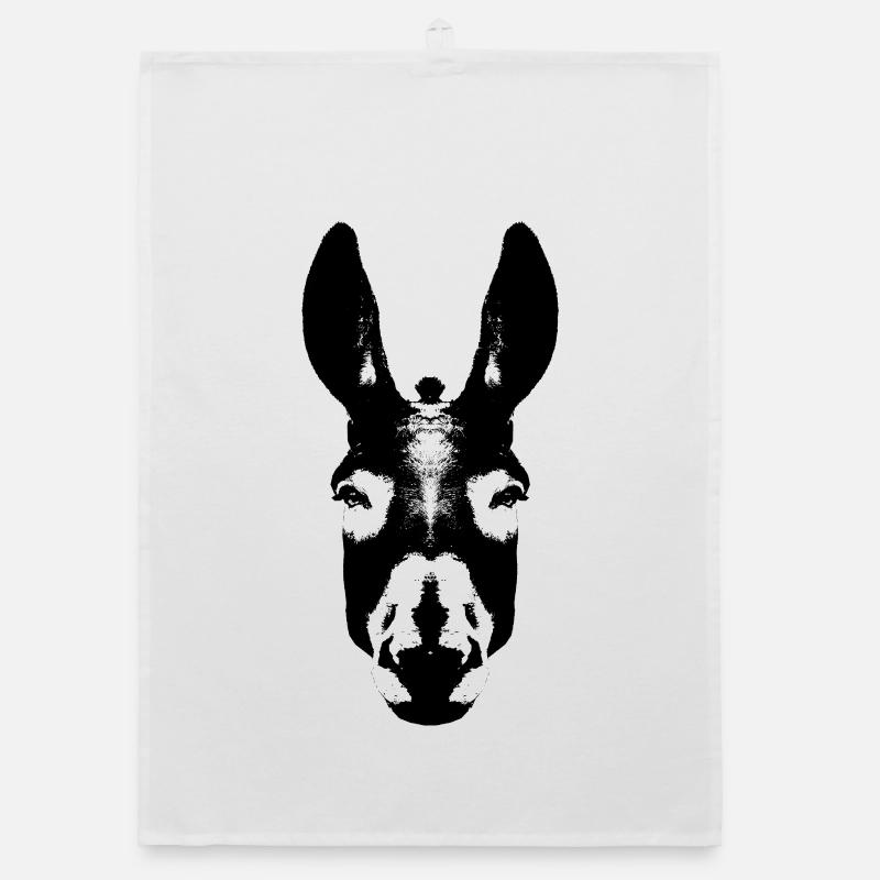 Donkey / Head Organic dish towel