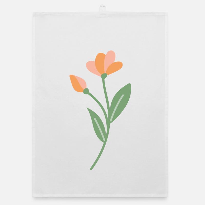 Blume Organic Geschirrtuch