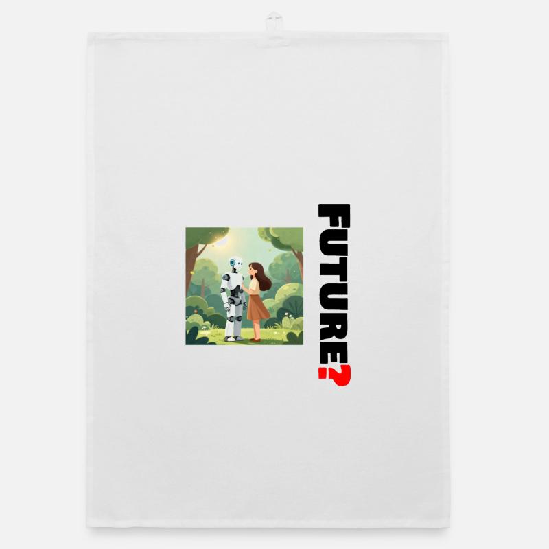 Futur ami dans la forêt Torchon bio