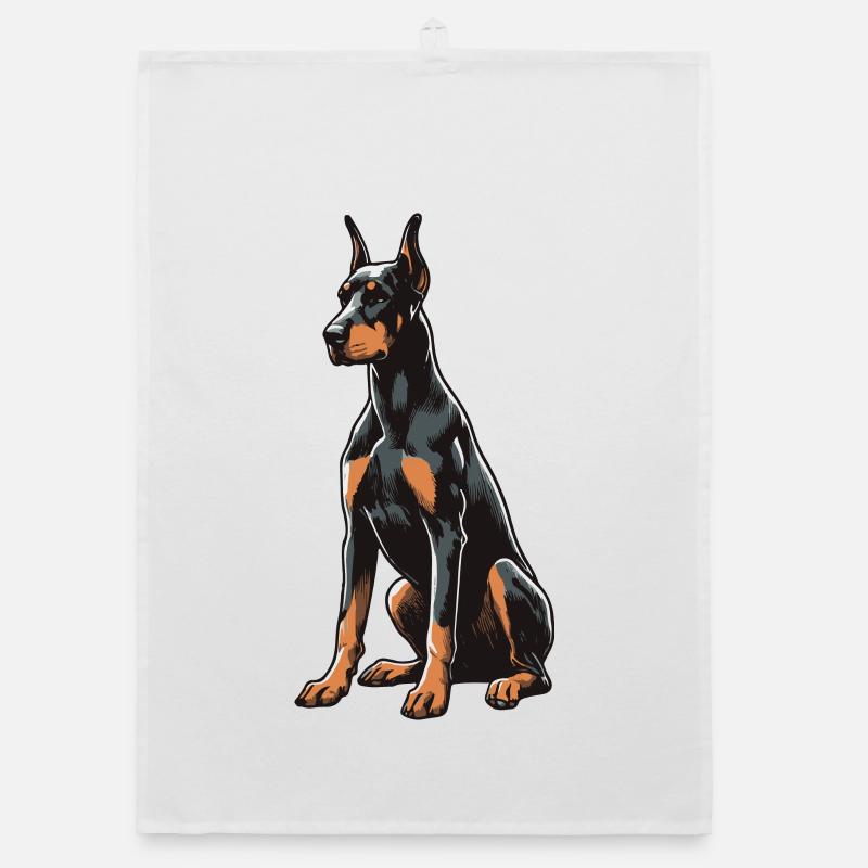Dobermann Organic Geschirrtuch
