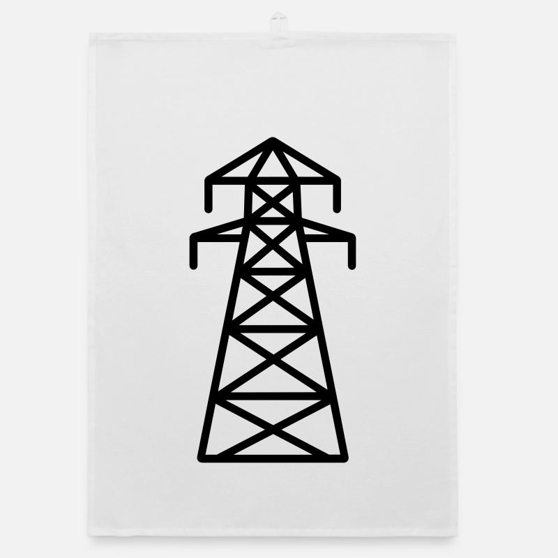 Strommast Organic Geschirrtuch