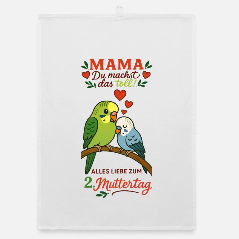 2. Muttertag Organic Geschirrtuch