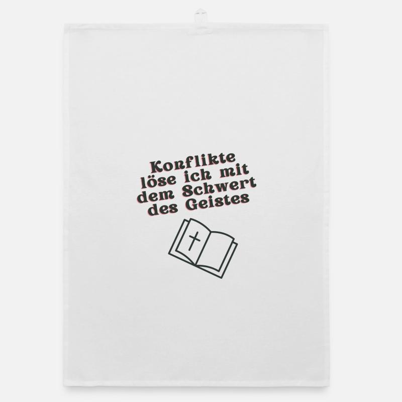 Schwert des Geistes Organic Geschirrtuch