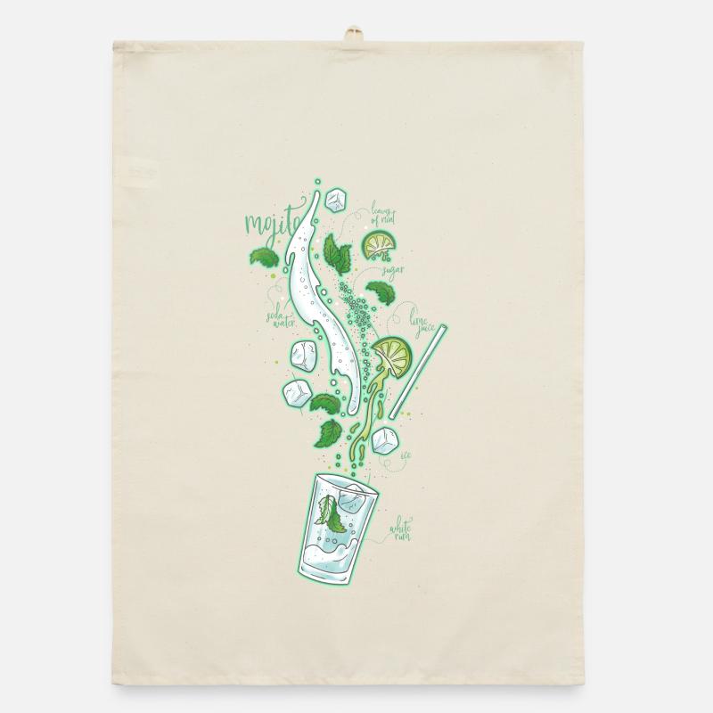 Mojito Organic Geschirrtuch