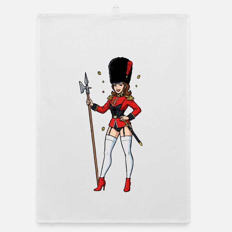 Englischer Wachposten Organic Geschirrtuch