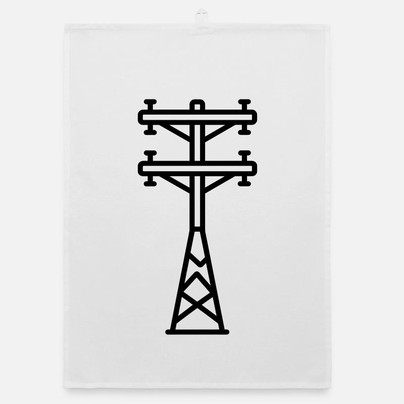 Strommast Organic Geschirrtuch