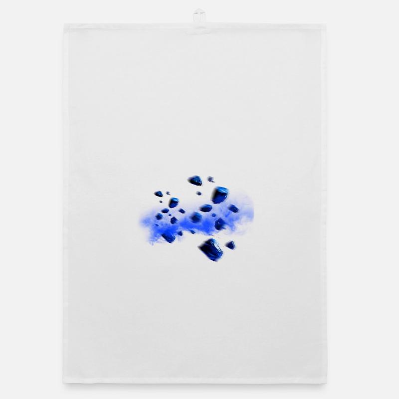 Sort de Cristal Bleu Torchon bio